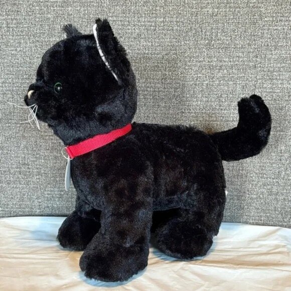 Build A Bear Stuffed Cat Green Eyes Promise Pets Retired Build-A-Bear BAB Plush - Picture 2 of 2